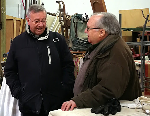 FRATERNAL ABRAÇADA DEL BISBE A CAN GAZÀ